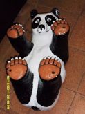 URSO PANDA MESA DE CENTRO S/ O VIDRO